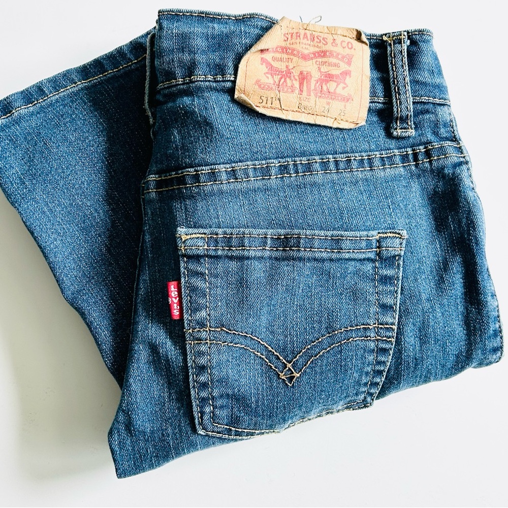 Levi’s Boys 511 Slim Jeans 8 Regular - Picture 1 of 8